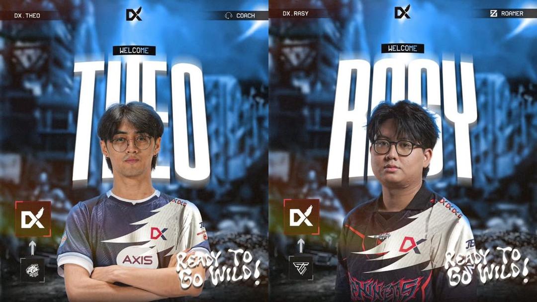 Coach Theo Bersama Rasy Kini Gabung DXSoul Esports untuk MPL MY S15