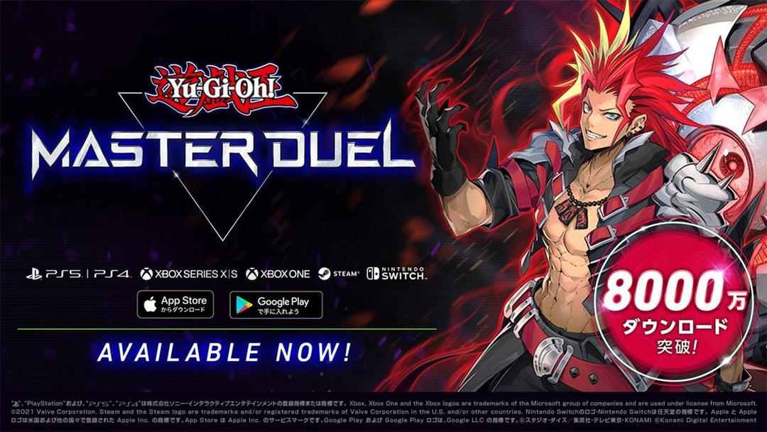 Yu-Gi-Oh! MASTER DUEL Raih 80 Juta Download, Hadiah Gratis Menanti