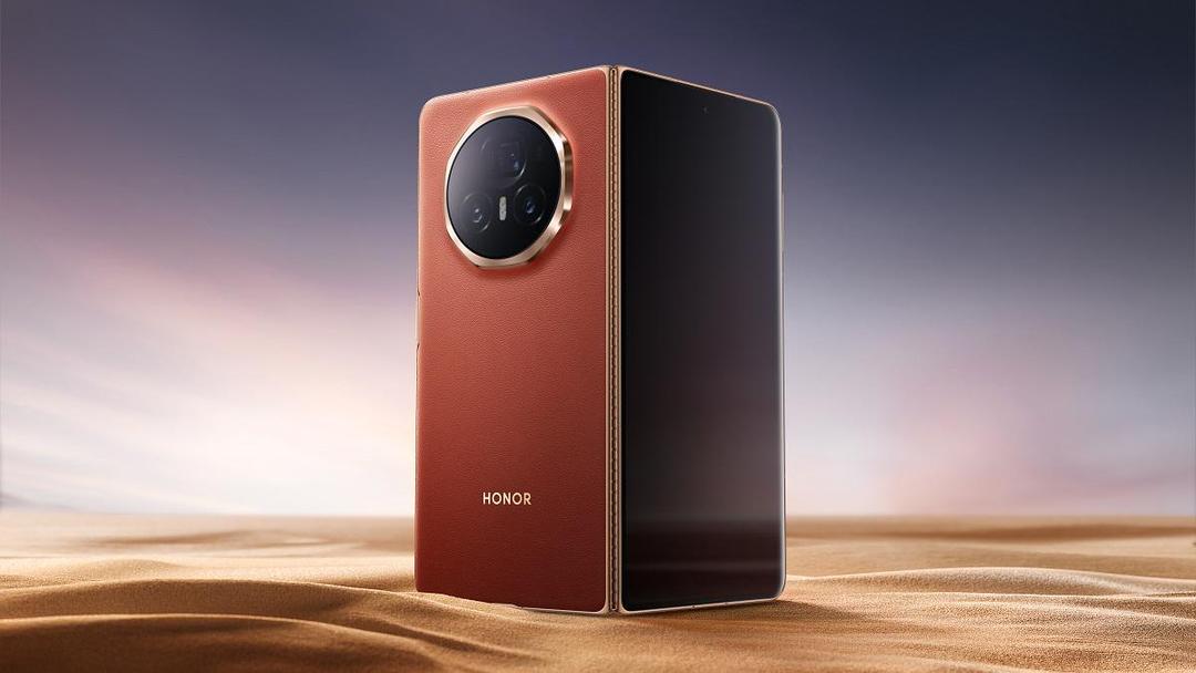 HONOR Magic V3 Silk Brown, Elegan dengan Vegan Leather.jpg