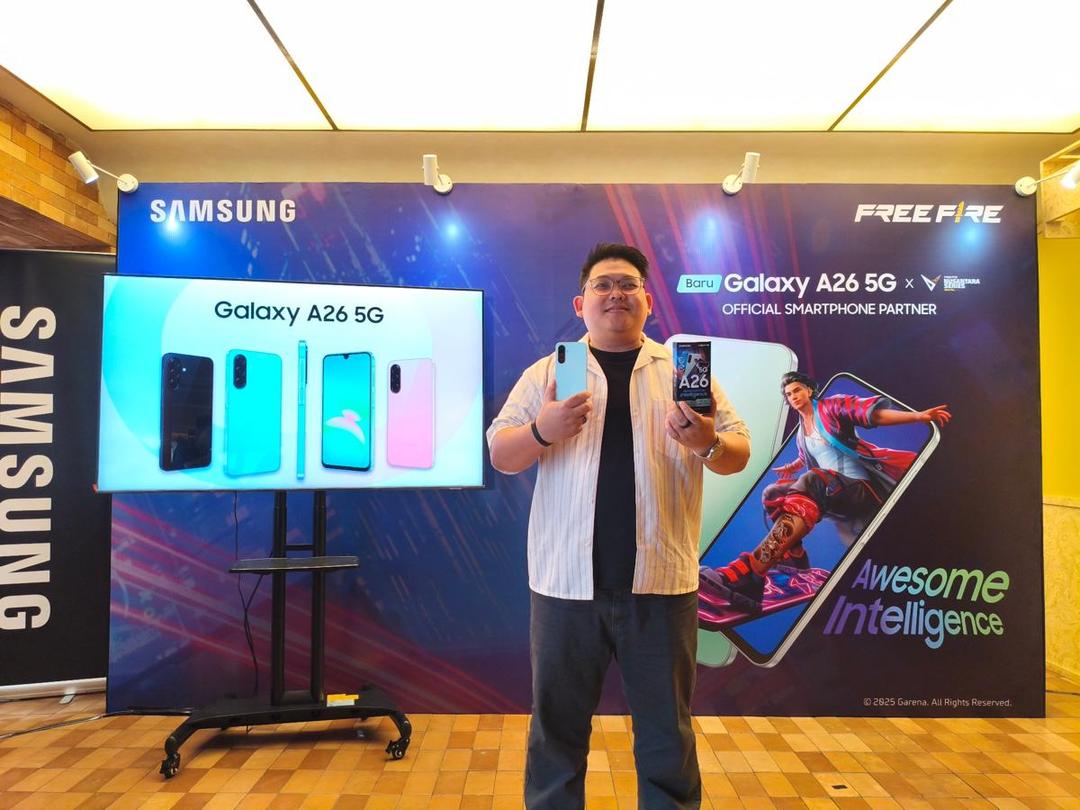 Galaxy A26 5G Resmi Hadir di Indonesia, Main Free Fire Jadi Awesome!