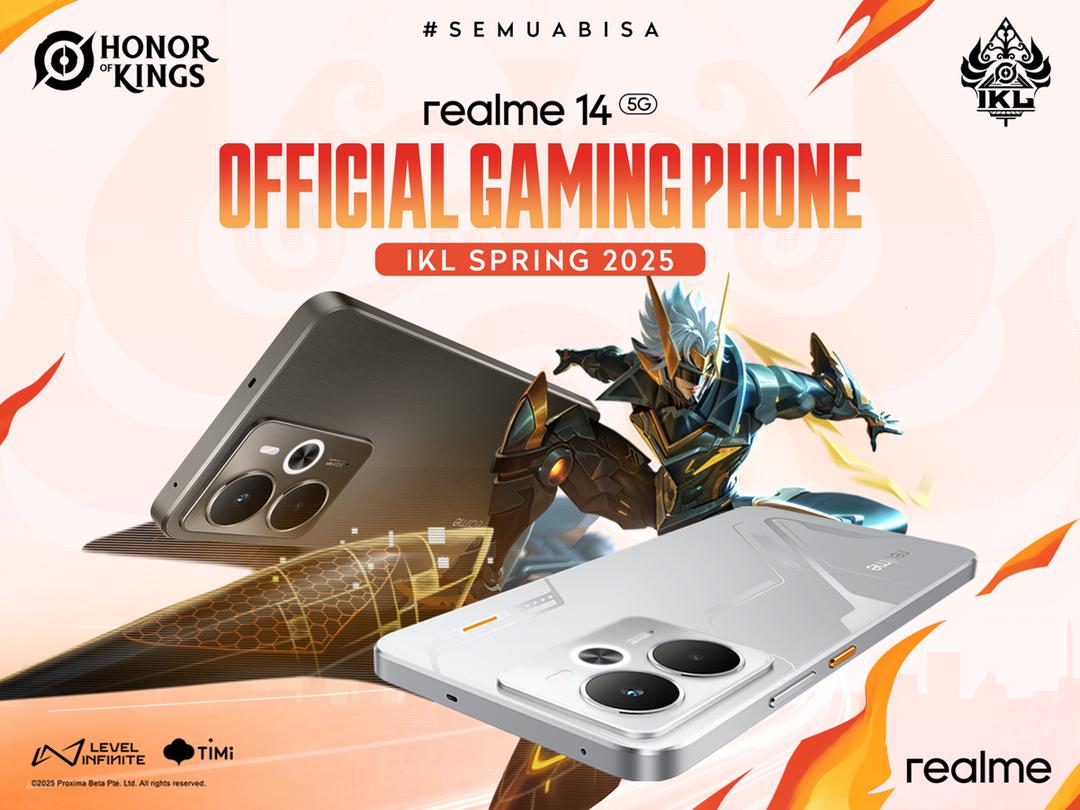 realme 14 5G Jadi Official Gaming Phone Honor of Kings IKL Spring 2025