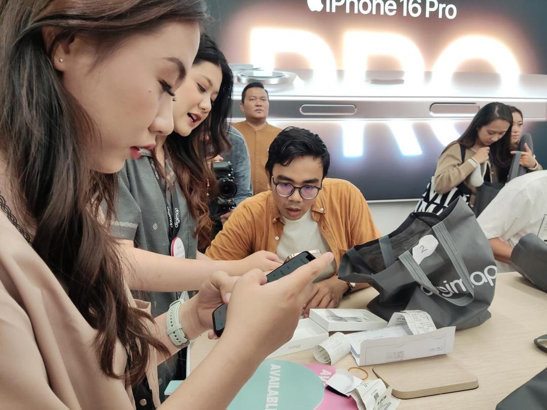 Salah satu pembeli iPhone 16 Series