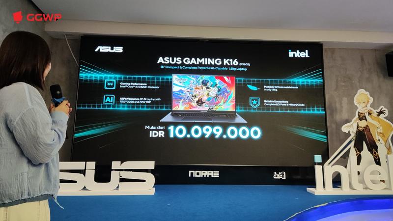 Harga ASUS Gaming K16