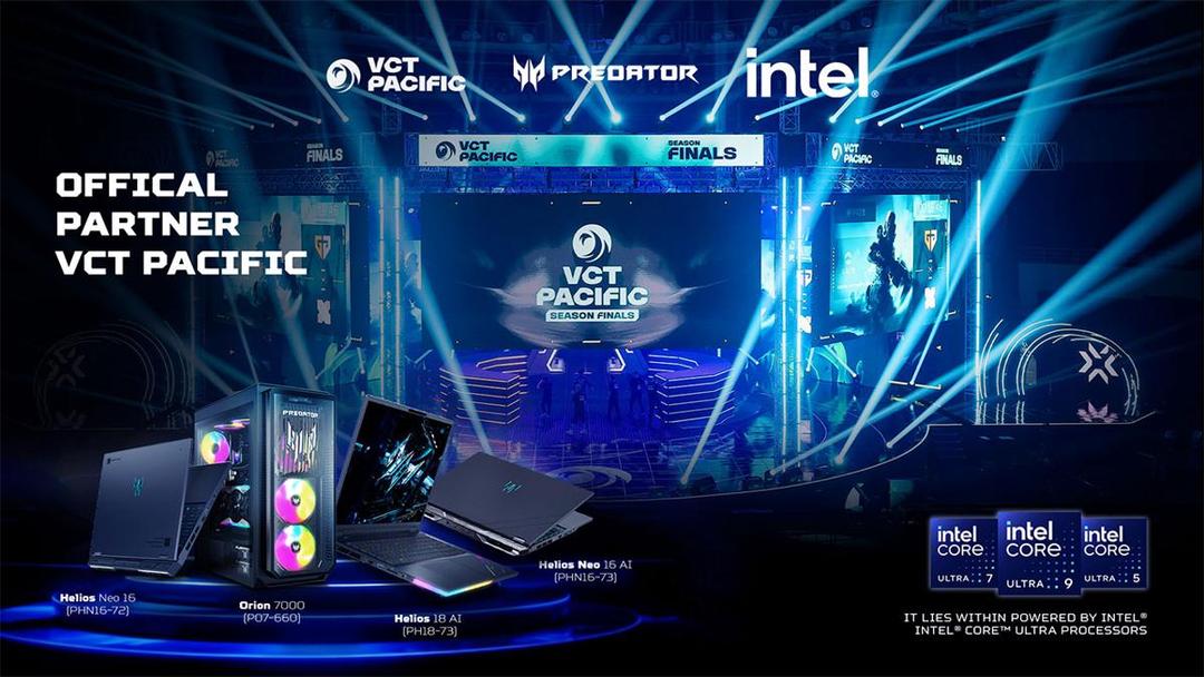 Acer Predator Menjadi Official Partner VCT Pacific 2025!
