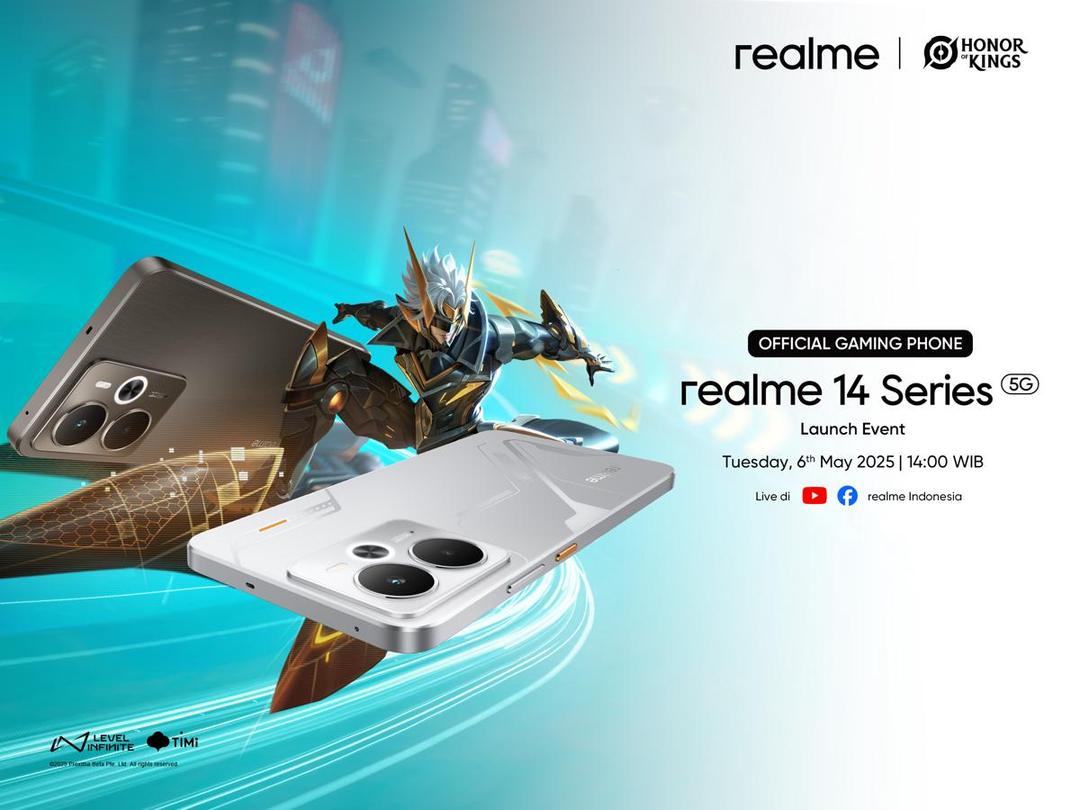 realme 14 5G Performance Beyond Limits Siap Meluncur 6 Mei 2025 