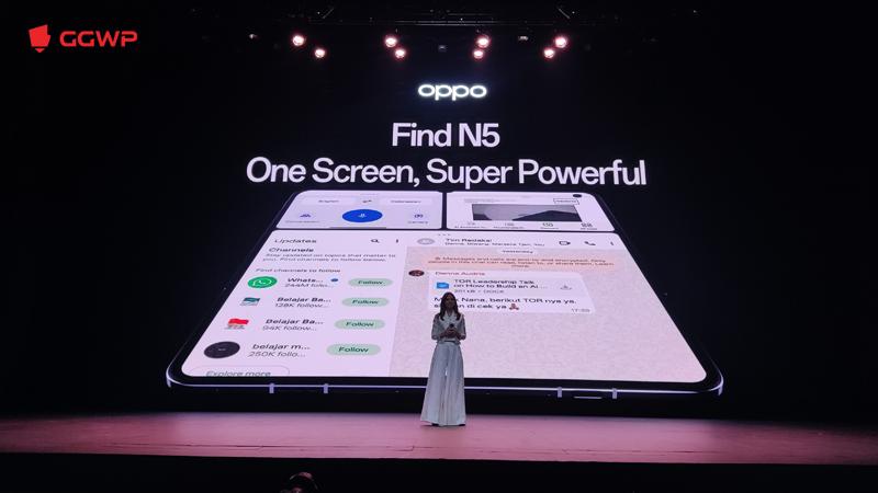 OPPO Find N5 Dual Layar
