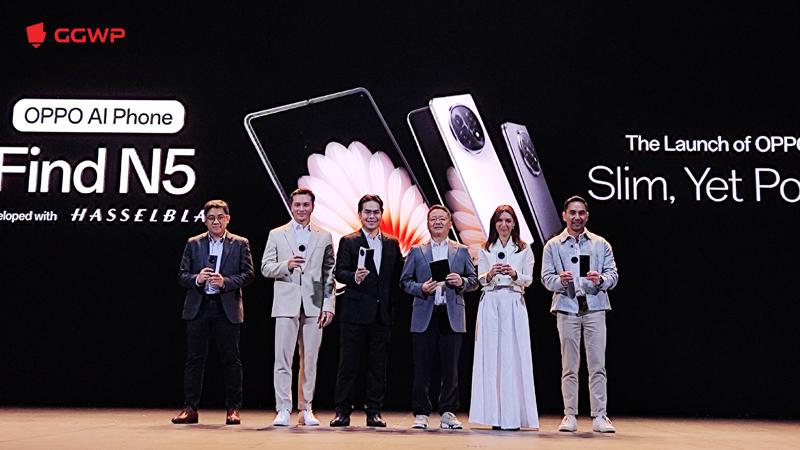 OPPO Find N5 Meluncur, Cocok Buat Yang Suka Gaming dan Multitasking