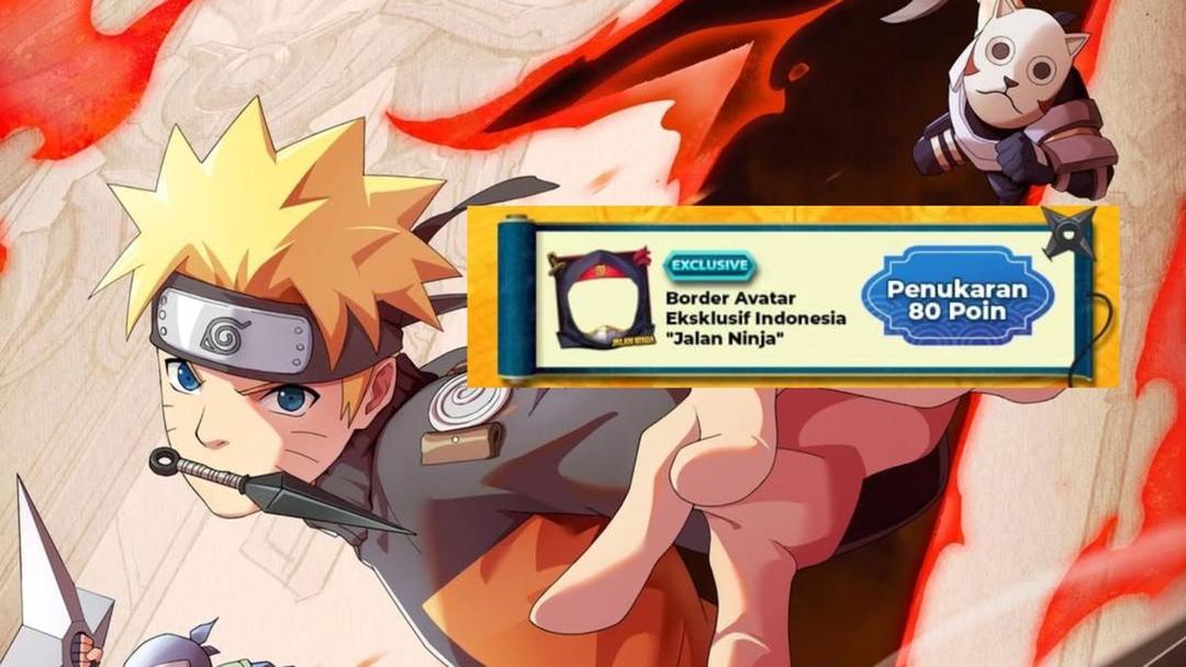 Link Push Rank Shinobi MLBB x Naruto, Ada Hadiah Border Jalan Ninja
