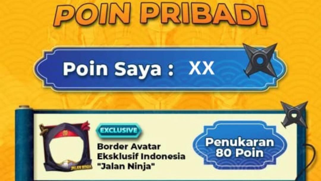 Link Push Rank Shinobi MLBB x Naruto, Ada Hadiah Border Jalan Ninja 3.jpg
