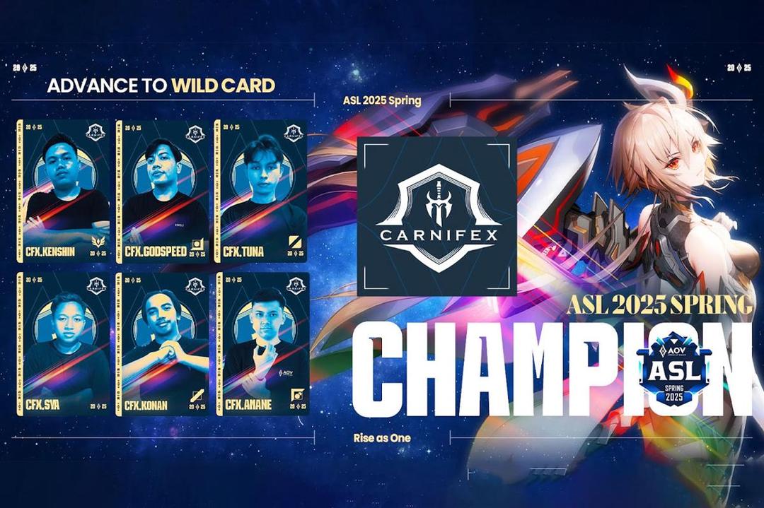 Carnifex Raih Gelar Juara ASL 2025 Spring, Kalahkan Old Man’s 4-1!