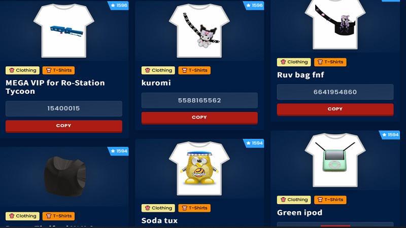 code redeem t-shirt
