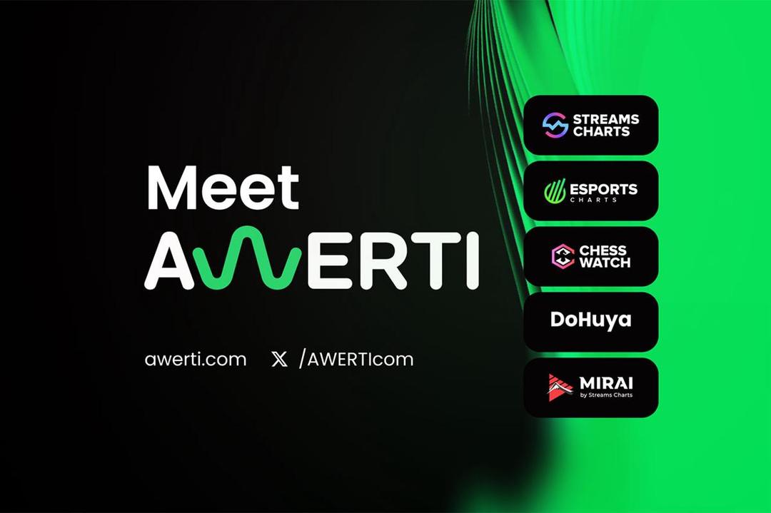Perusahaan Induk Esports Charts Lakukan Rebranding Menjadi AWERTI
