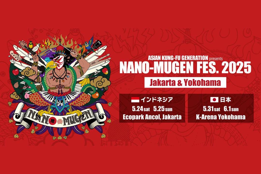 7 Band yang Bakal Tampil di Nano-Mugen Fes 2025, AKFG 2 Hari!