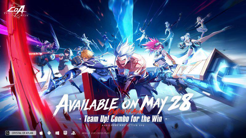 MMO Magicpunk Crystal of Atlan Resmikan Tanggal Rilis!