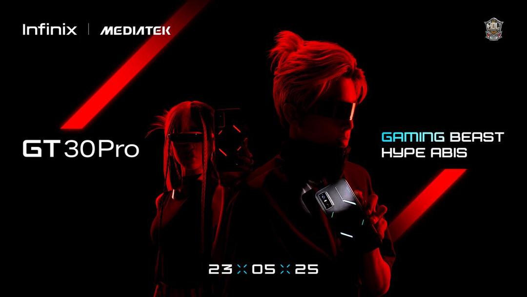 Infinix GT 30 Pro Smartphone AI Gaming Siap Meluncur 23 Mei 2025 