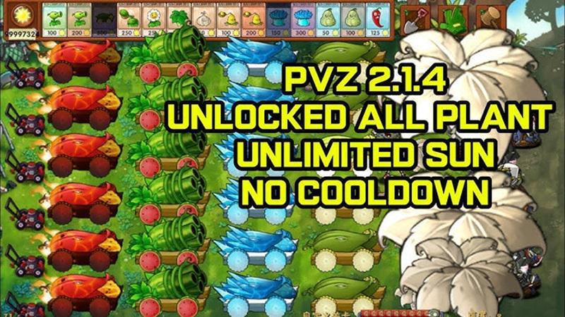 PVZ Fusion Mod Unlimited Sun