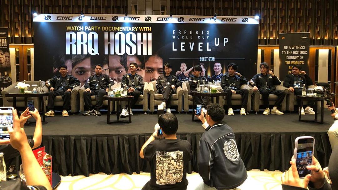 Lebih dari 550 Kingdom Hadir di Nobar Dokumenter EWC 'Level Up' Bersama RRQ Hoshi