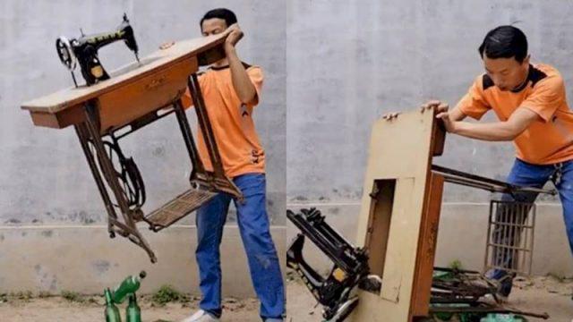 Aksi Prank Jatuhin Kardus Ini Bikin Warganet Terbahak-bahak