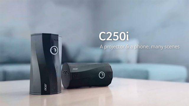 Proyektor C250i LED Portabel dari ACER Hadirkan Fitur Ciamik