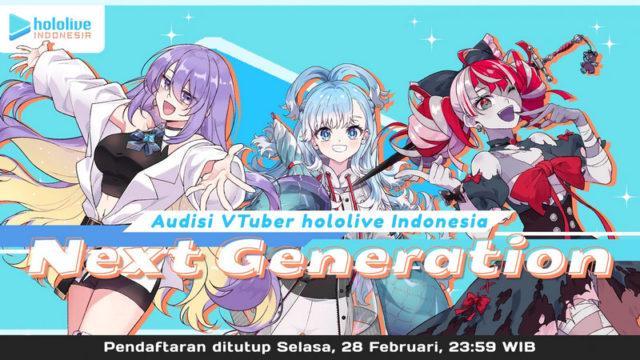 Audisi hololive Indonesia Generasi 4 Dibuka! Apa Syaratnya?