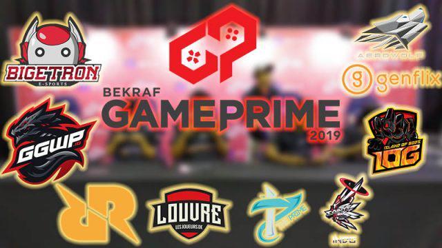 Inilah 8 Tim Yang Akan Bertanding di Clash of Titans BEKRAF Game Prime 2019!