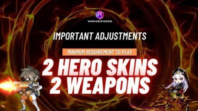 Banyak Penyalahgunaan Sistem P2E, Wonder Hero Hadirkan Update Penting