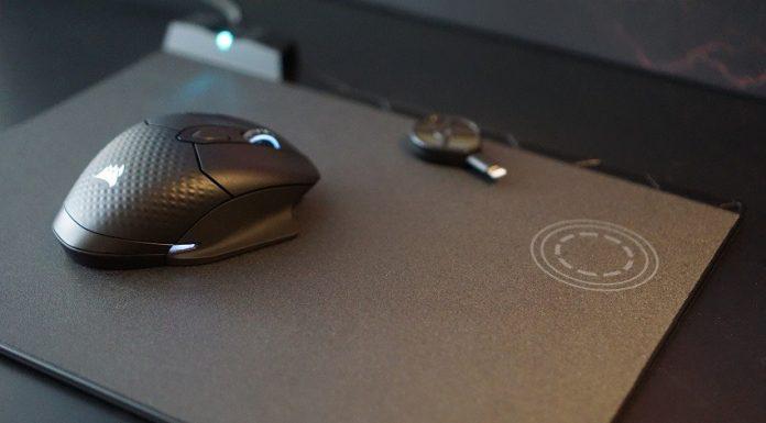 Corsair Concept Zeus, Mouse Purwarupa dengan Wireless Charging