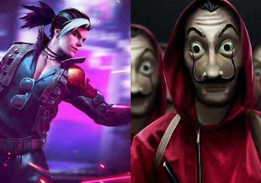 Free Fire Akan Kolaborasi Dengan Serial Neflix Populer, Money Heist!
