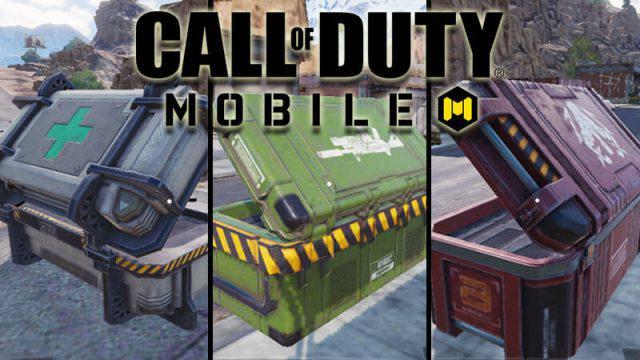 Perbedaan 3 Kotak Loot di Battle Royale Call of Duty Mobile