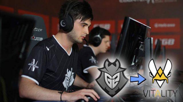 NBK Digantikan, Team Vitality Merekrut shox dari G2 Esports