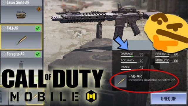 Jangan Percaya Mitos! Fakta Attachment FMJ Call of Duty Mobile