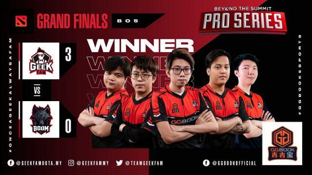 Tak Temui Kesulitan Berarti di Grand Final, Geek Fam Sukses Menjuarai BTS Pro Series SEA Season 2!