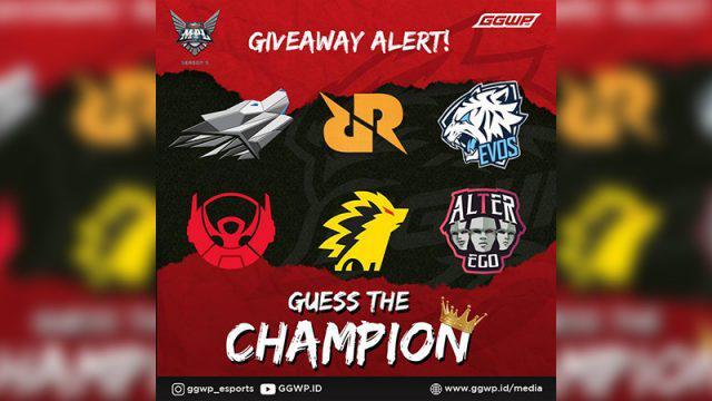 Gas Giveaway! Tebak Pemenang MPL Berhadiah Diamond Mobile Legends!