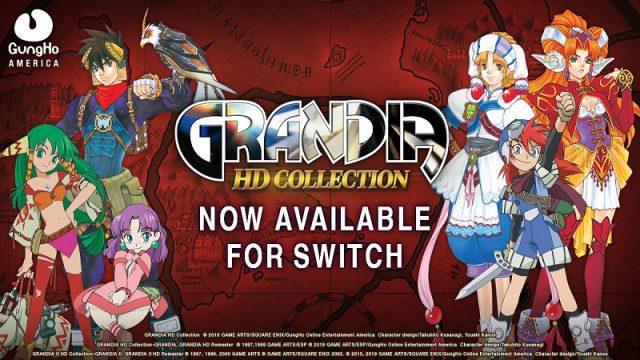 JRPG Klasik Grandia Remastered Akan Dirilis Versi Fisiknya ke Switch!