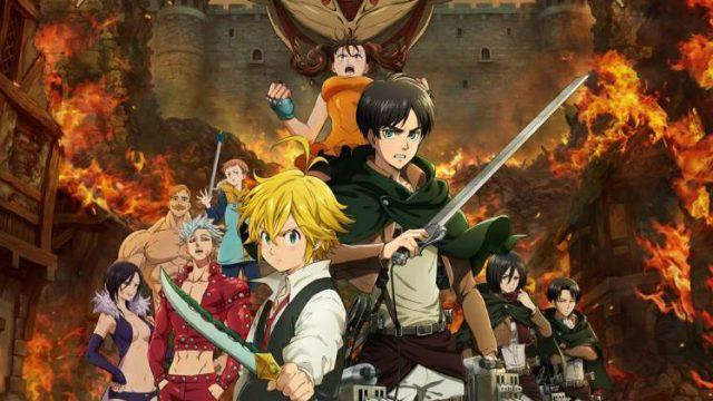 Eren, Mikasa, dkk Bakalan Beraksi di The Seven Deadly Sins Grand Cross