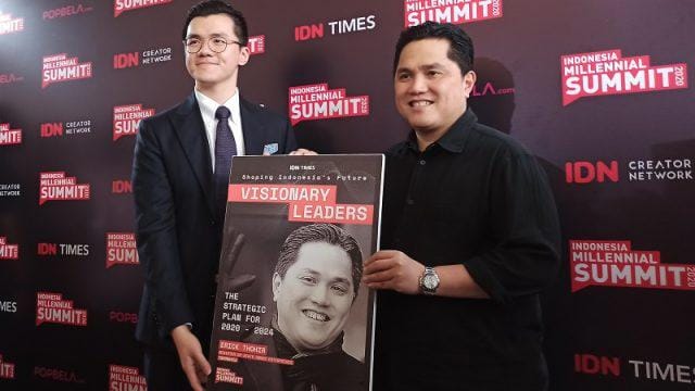 Erick Thohir Resmi Buka IMS 2020, Pertemuan Millenials Leader Terbesar di Indonesia