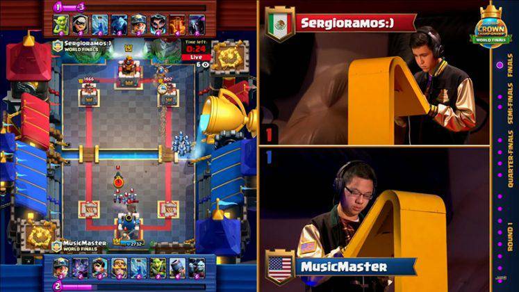 Pertandingan Clash Royale Crown Championship World 2017