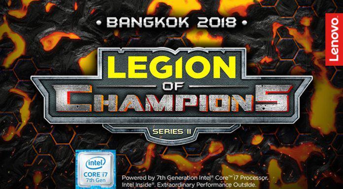 Babak Final Lenovo Legion of Champions Seri II Diselenggarakan di Bangkok