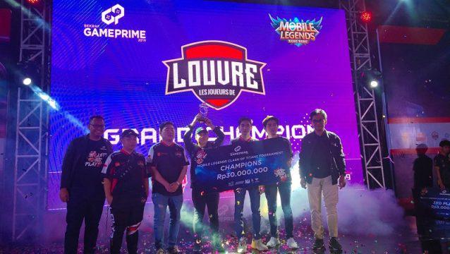 Kalahkan Saints Indo di Final Louvre Juara Clash of Titans BEKRAF Game Prime 2019