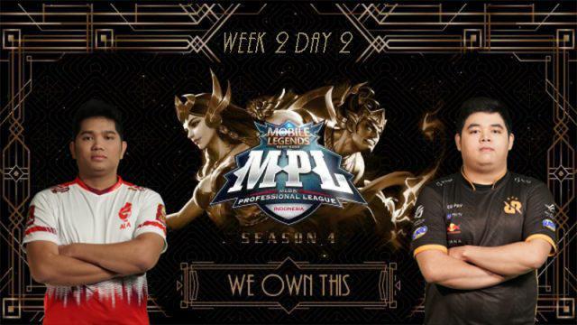 Rekap MPL Season 4 Week 2 Day 2