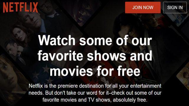 Netflix Menyediakan Beberapa Kontennya Untuk Ditonton Secara Gratis Oleh Pengguna Non Akun