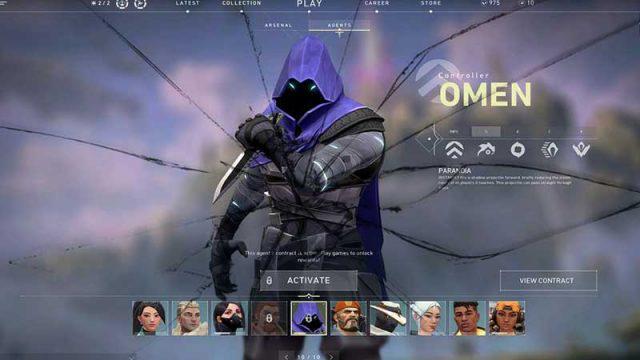 Bug VALORANT Memungkinkan Omen Menembus Spawn Barriers