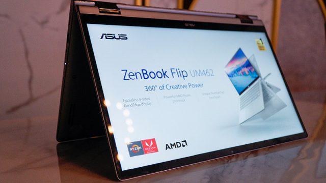 Asus Hadirkan Laptop Convertibel Premium, Asus Zenbook Flip UM462