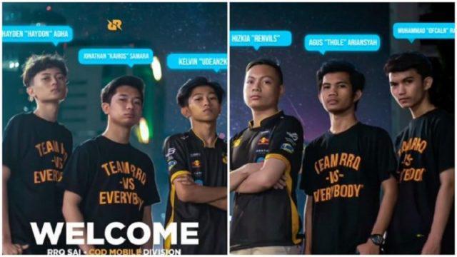 Bukan Endeavour! RRQ Miliki Tim Baru untuk Call of Duty Mobile