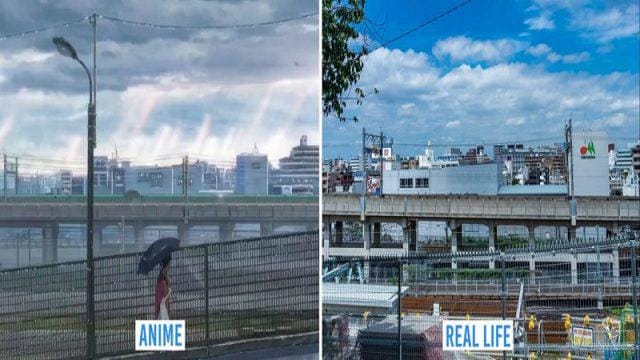 Deretan Lokasi Dalam Anime Ini Terinspirasi Dari Dunia Nyata