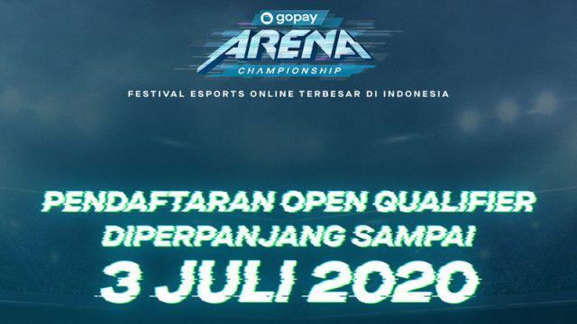 Lebih dari 6,500 Tim Sudah Mendaftar di GoPay Arena Championship, Registrasi Diperpanjang Sampai 3 Juli 2020!