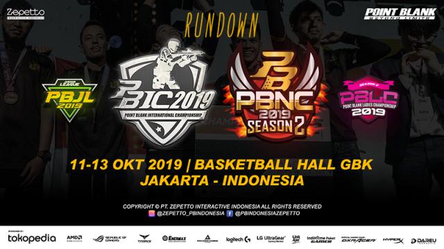 Catat! Inilah Rundown Gelaran Acara Turnamen PBNC Season 2 dan PBIC 2019