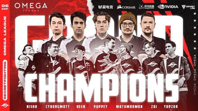 Team Secret Gulung OG di Grand Final Omega League, Gelar Ketujuh Beruntun!
