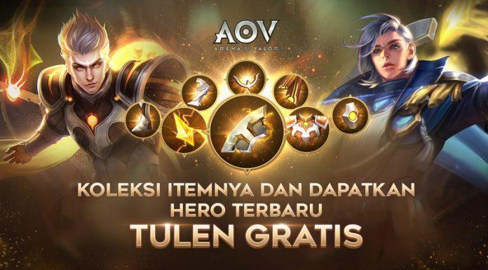Mau Mendapatkan Hero Baru Arena of Valor, Tulen Secara Gratis? Ikuti Eventnya!