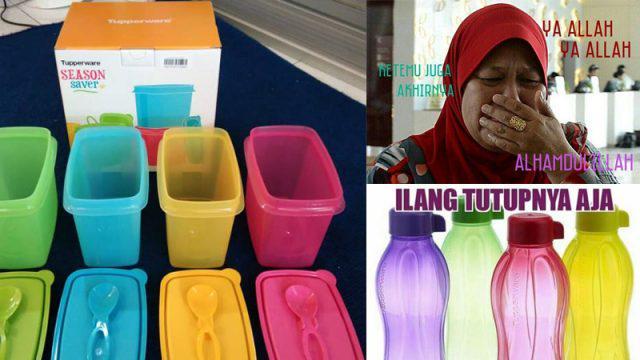 Meme Tupperware, Gambaran Murka nan Lucu Ibu-ibu yang Tupperwarenya Hilang